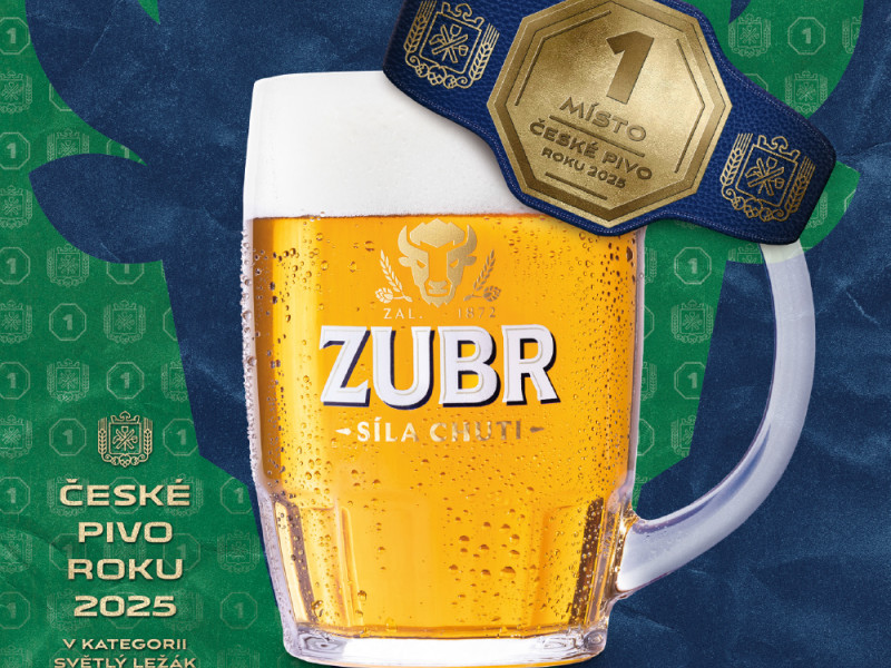 Zubr Gradus 12 je nejlepší světlý ležák v ČR.